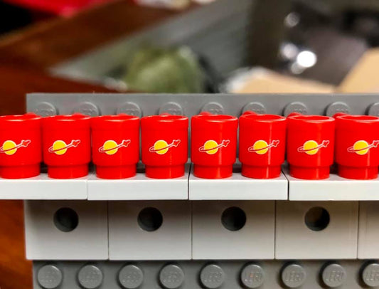 Printed Minifigure scale mugs