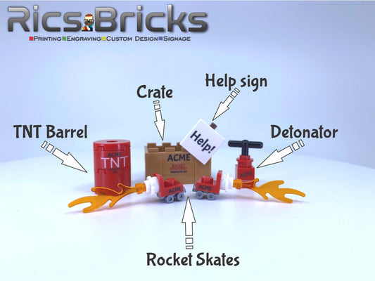 ACME Rocket and explosives production Brick products