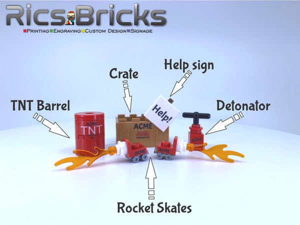 ACME Rocket and explosives production Brick products